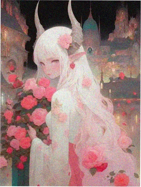 剧场版星海列车长发旅人动漫美女澪剧照